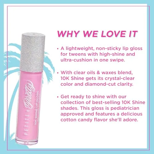 Petite 'n Pretty 10K Shine Gloss Gia Pink